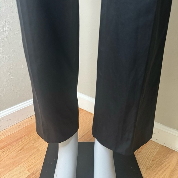 VERSACE Vintage Satin High Waist Black Pants - Picture 9 of 16